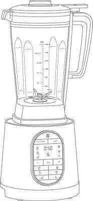 WMF 0416630011 Blender 1600 W Cromargan-14