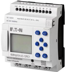 Digital control unit with display and blue buttons, brand name visible. Suitable for 12/24V DC or 24V AC applications.