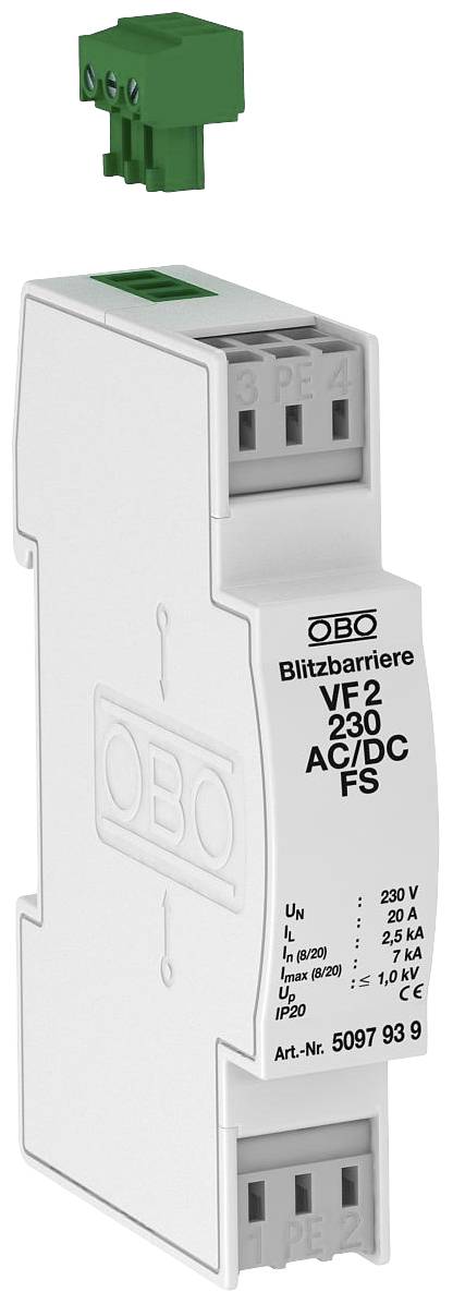 OBO Bettermann 5097939 VF2-230-AC/DC-FS Surge protection device 1 pc(s)