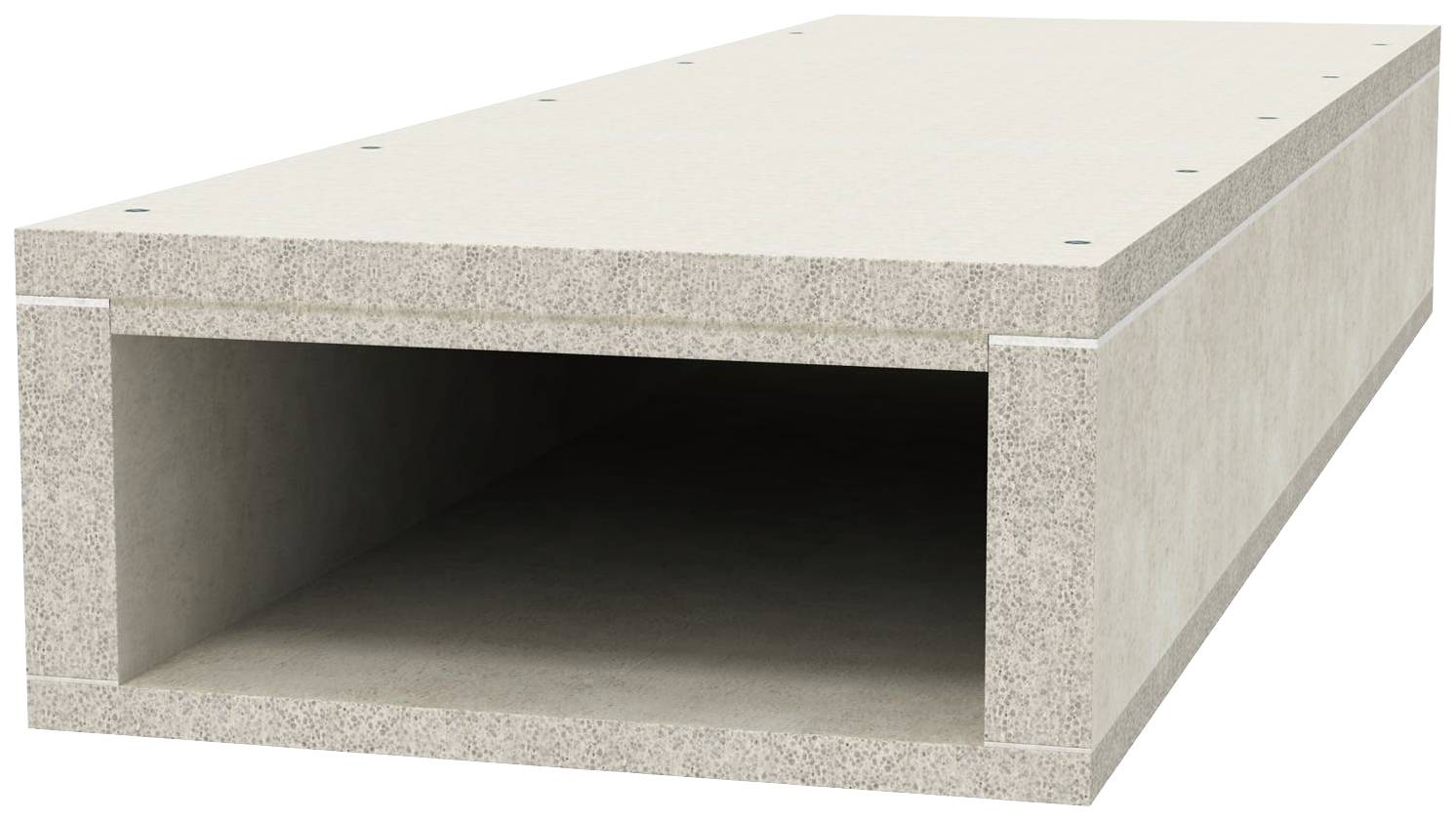 OBO Bettermann 7215166 Fire rated cable trunking (L x W x H) 1000 x 320 x 150 mm 1 pc(s) Grey