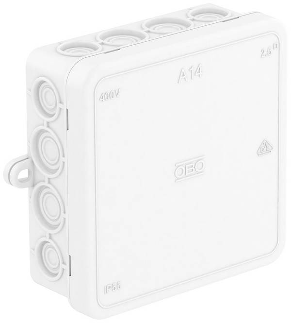 OBO Bettermann 2000390 Junction box (L x W) 100 mm x 100 mm 1 pc(s)