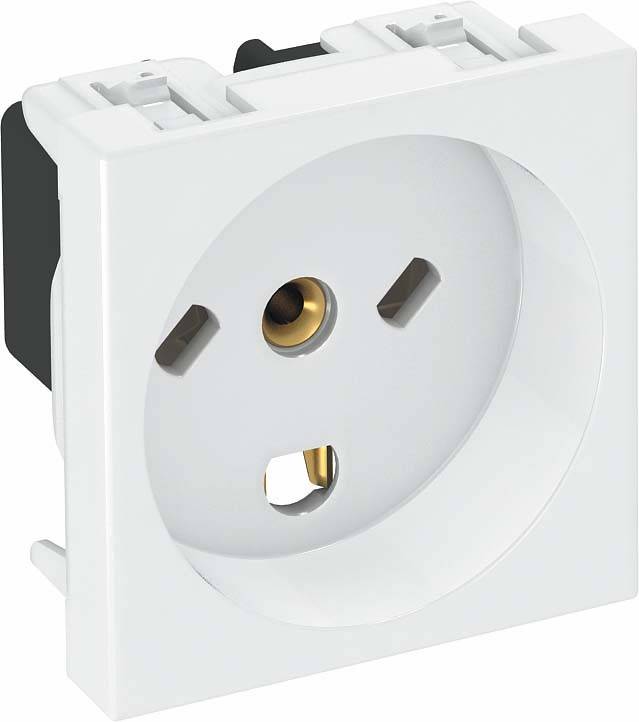 OBO Bettermann 6117203 Inset Socket (W x H x D) 45 x 45 x 36 mm 12 pc(s) White