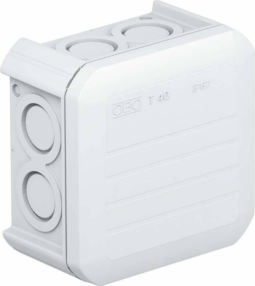 Image of OBO Bettermann 2007904 Junction box (L x W) 90 mm x 90 mm 1 pc(s)