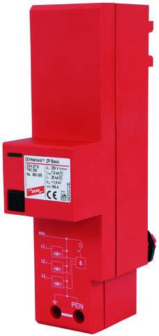 DEHN 900395 DEHNshield DSH ZP B TNC 255 TN-C basic Surge arrester Surge protection for: Switchboards 22.5 kA 1 pc(s)