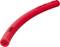 Red plastic pipe with a curved shape, with the inscription 'Festo' along the side.