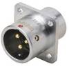 Deltron Connectors DELMSF1213/P4 DIN connector Plug, mount Total number of pins: 4 1 pc(s)