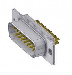 Deltron Connectors DT 15 PZ/2 D-SUB plug 180 ° Number of pins: 15 Solder bucket 1 pc(s)-0