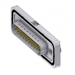 Deltron Connectors DTSWM25PY/2M85UN D-SUB plug 180 ° Number of pins: 25 Soldering, Pins 1 pc(s)-0