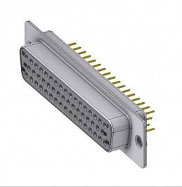 Deltron Connectors Deltron DT 50 SY/2 D-SUB socket 180 ° Number of pins: 50 Soldering, Pins 1 pc(s)-0