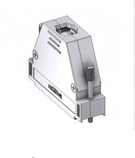 Deltron Connectors Deltron DHM 50 UN4 Number of pins: 50 Plastic, metallised 180 ° Metal 1 pc(s)-0