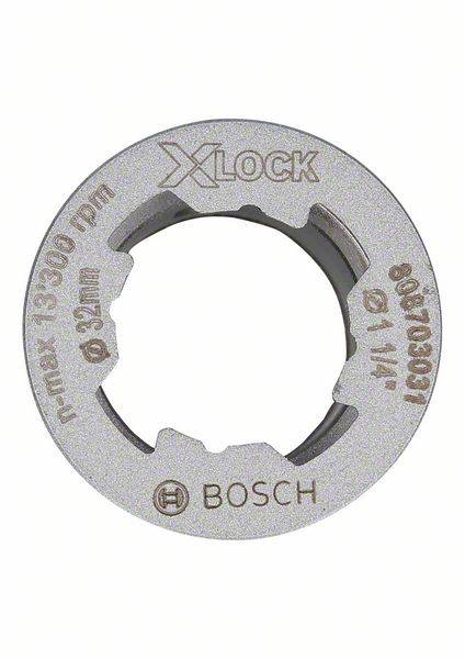 Adaptor for Bosch X-Lock Angle Grinder, External Diameter for Use with Cutting Discs at 80 m/s, 13,300 RPM.