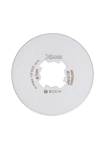 Round sanding disc with 'X-LOCK' logo in the centre, suitable for angle grinders. Maximum speed 13,300 rpm, diameter 115 mm.