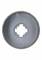 'Metal blade with serrated inner grip, suitable for tough materials or precise cutting.'