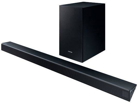 Samsung HW-R530 Soundbar Black Bluetooth, incl. cordless subwoofer, USB, Wall brackets