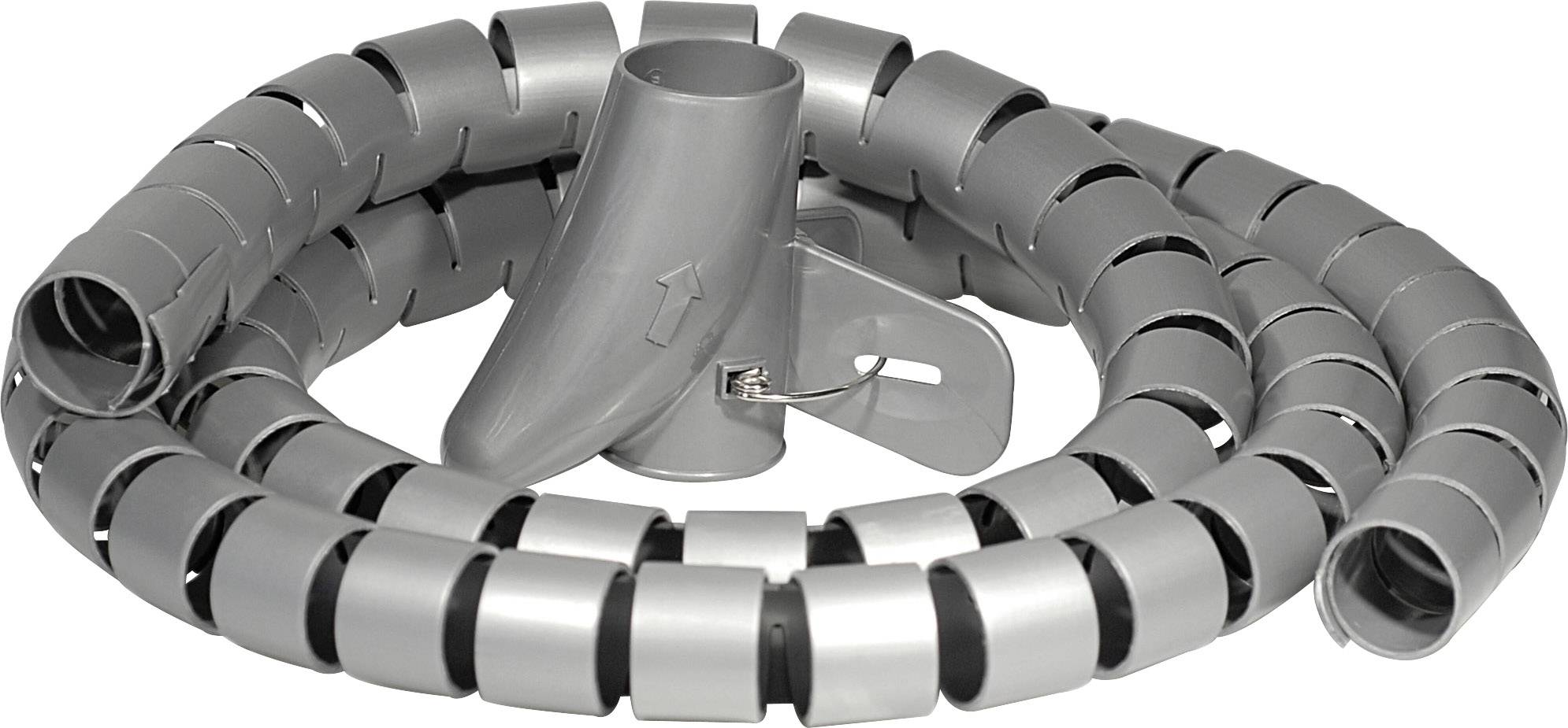 Image of My Wall HZ5L Cable duct (L x W x H) 1800 x 25 x 25 mm 1 pc(s) Silver