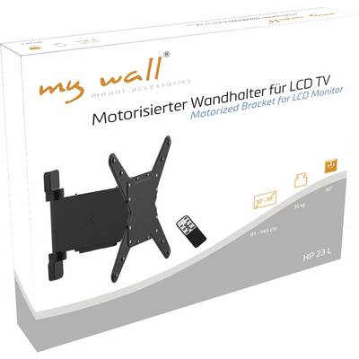 My Wall HP23L TV wall mount 81,3 cm (32) – 139,7 cm (55) Retractable, Motorised, Swivelling