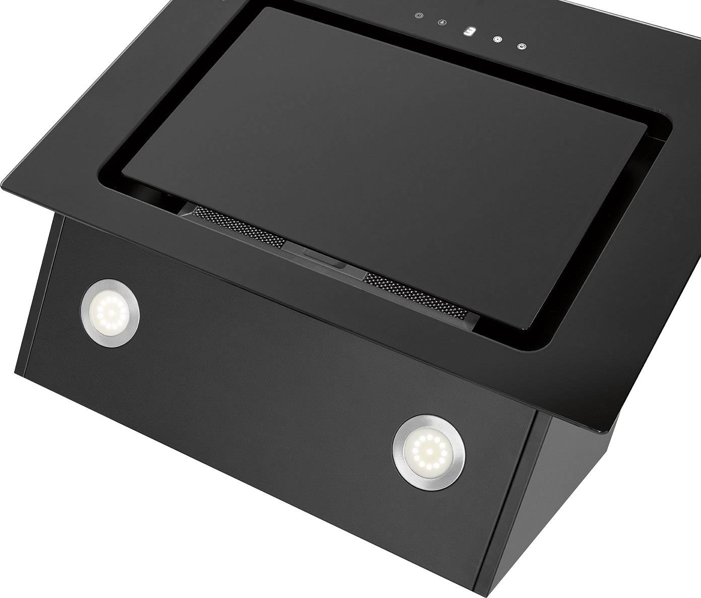 Bomann DU 771.1 G Wall-mount exctractor hood 600 mm EEC: A (A++ - E) Black-2