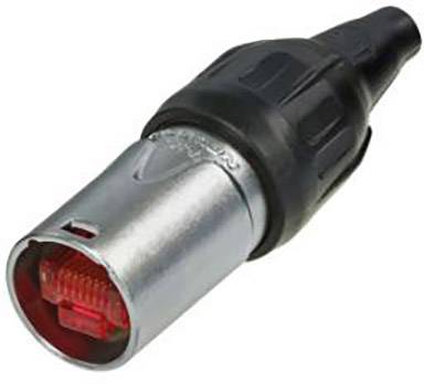 Neutrik NE8MX-TOP Plug, straight No. of pins (RJ) 8P8C Red, Black 1 pc(s)-1