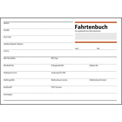 Sigel FA513 Fahrtenbuch A5