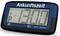Digital parking disc displays 'Arrival time 13:00' with a blue frame and pictograms for parking time and day.