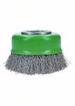X-LOCK Clean for Inox cup brush, 75 mm, 0.3 mm, corrugated stainless steel wire