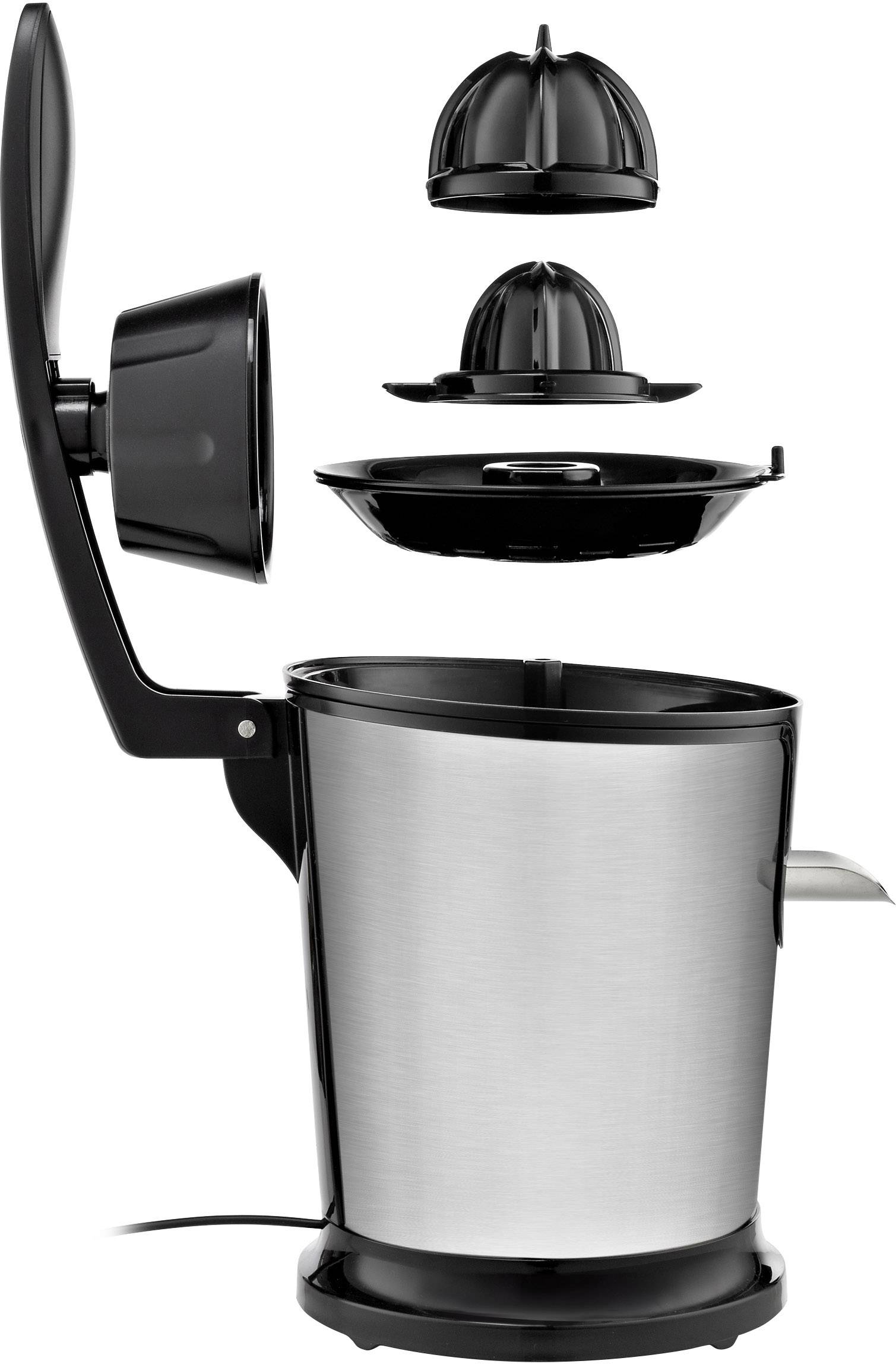 Image of Tristar Lemon squeezer CP-3002 85 W Stainless steel, Black