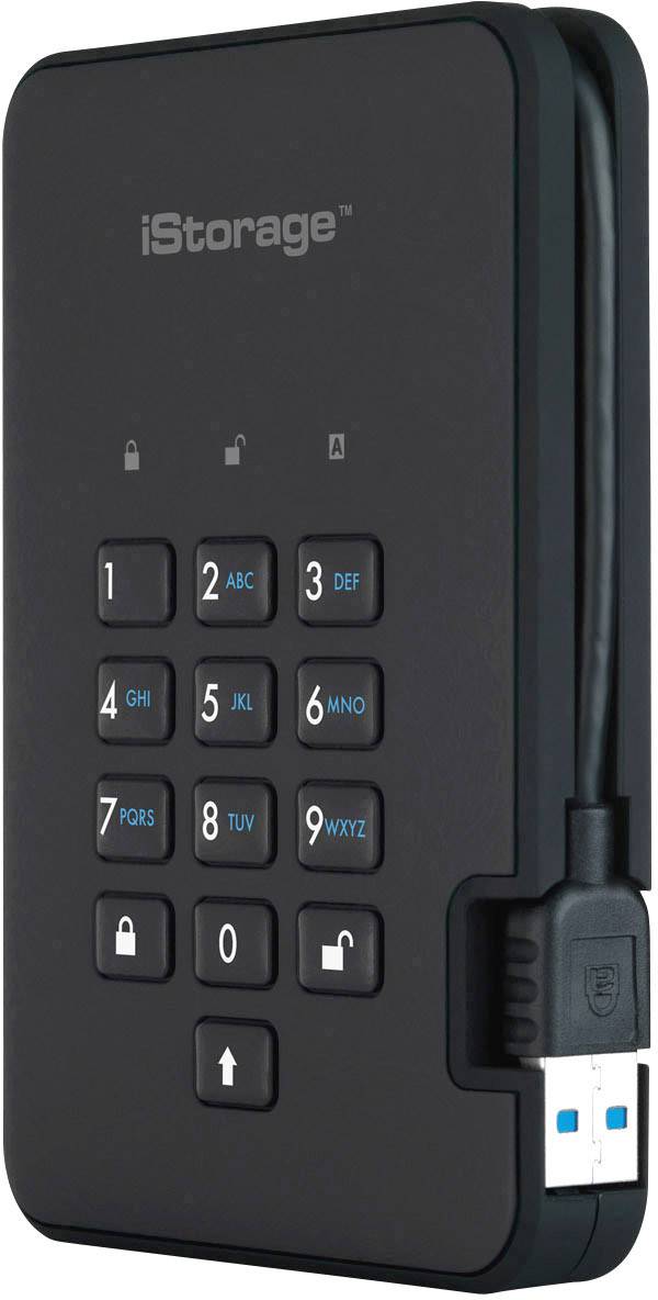 iStorage diskAshur 2® 2.5" external hard drive USB 3.2 Gen 2 (USB 3.1