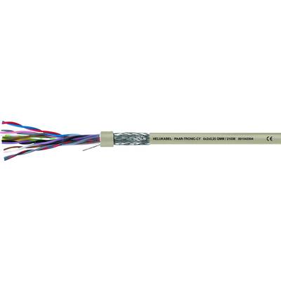 Helukabel 21035 Data cable LiYCY 3 x 2 x 0.25 mm² Grey 50 m