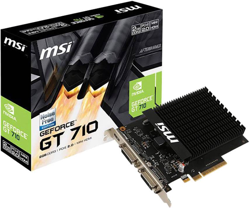 MSI Gaming GPU Nvidia GeForce GT710 2 