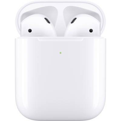 Apple Air Pods Generation 2 + Wireless Charging Case   AirPods Bluetooth® (1075101)  White  Headset