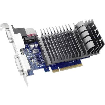 A computer graphics card with a large heatsink, PCIe connection and multiple video outputs.