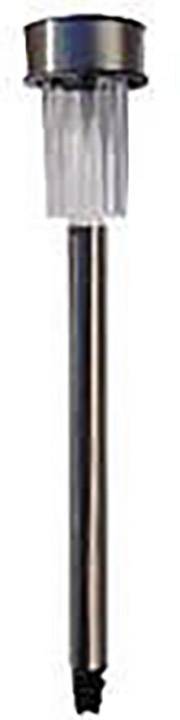 Solar garden light Torch LED (monochrome) Silver 16 pc(s)