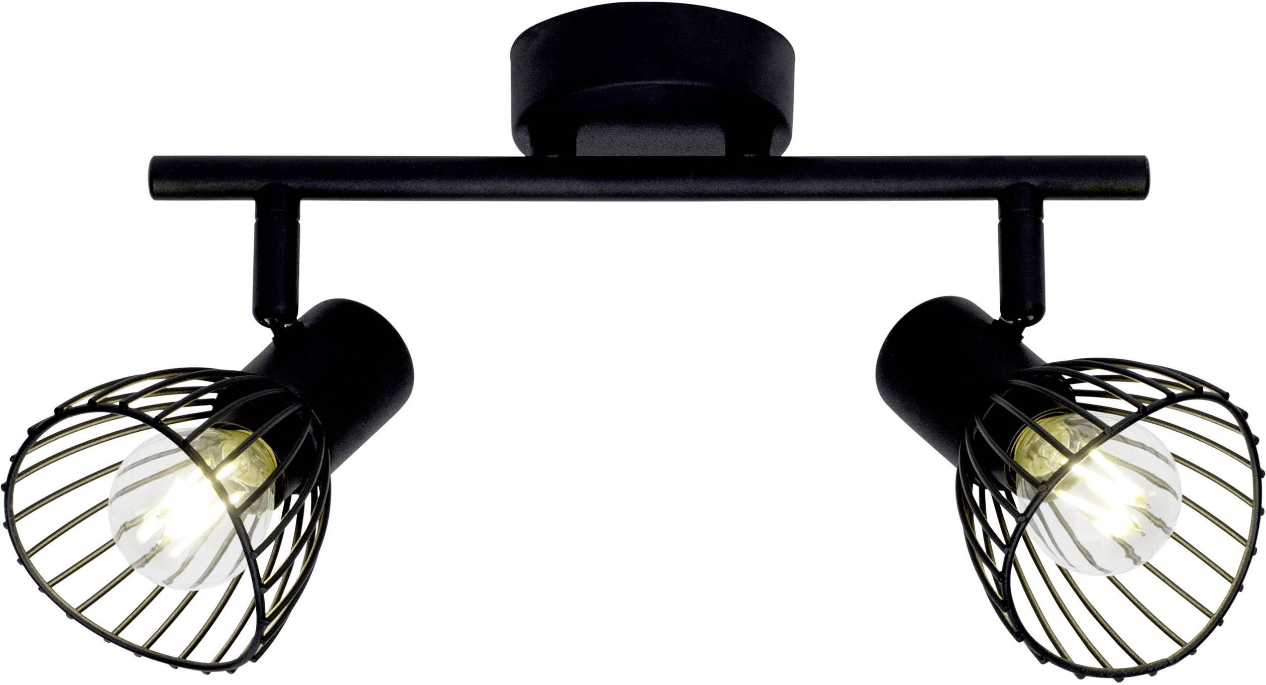 Brilliant Elhi 71913/06 Ceiling floodlight LED (monochrome) E14 80 W Black