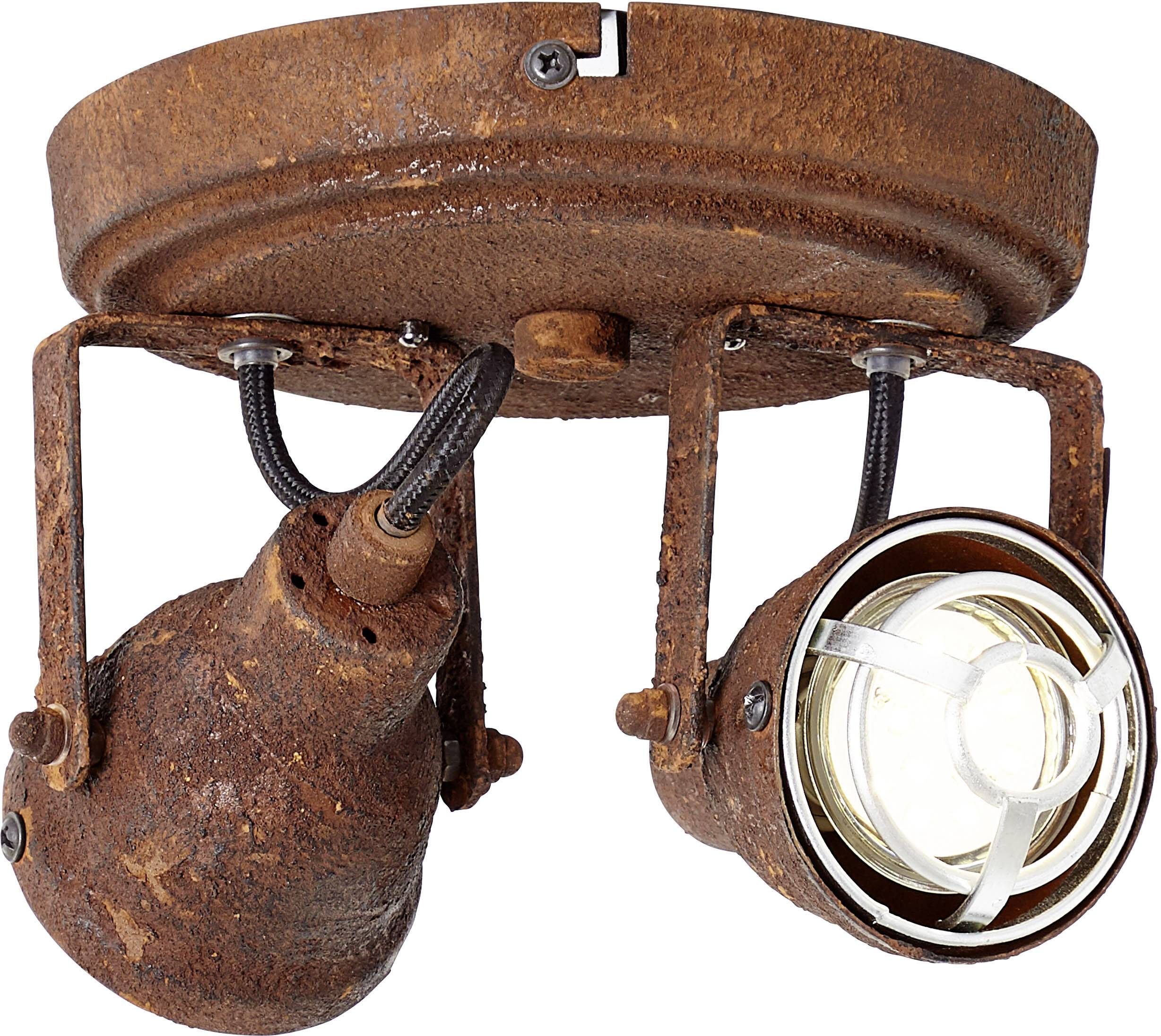 Brilliant Bente 26324/60 Ceiling floodlight LED (monochrome) GU10 8 W Rust-2