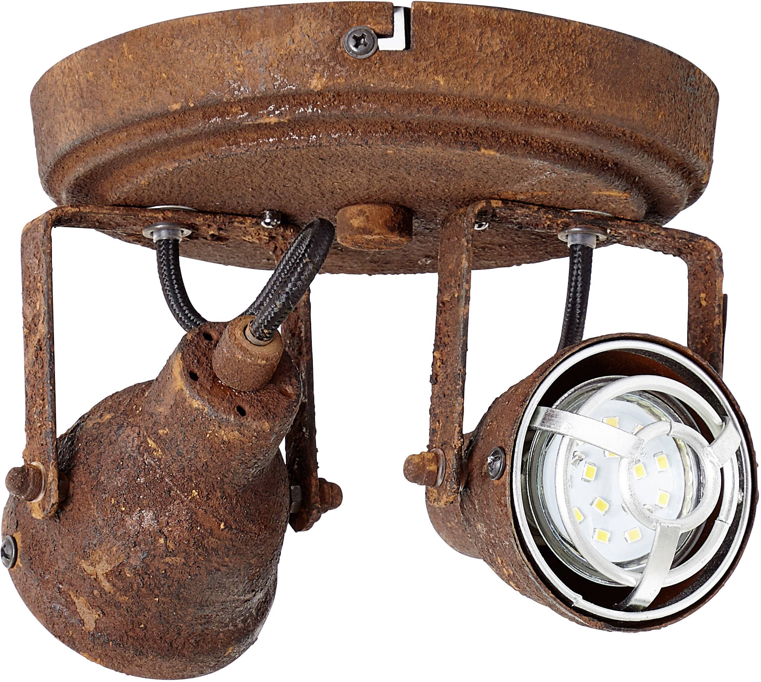 Brilliant Bente 26324/60 Ceiling floodlight LED (monochrome) GU10 8 W Rust-4