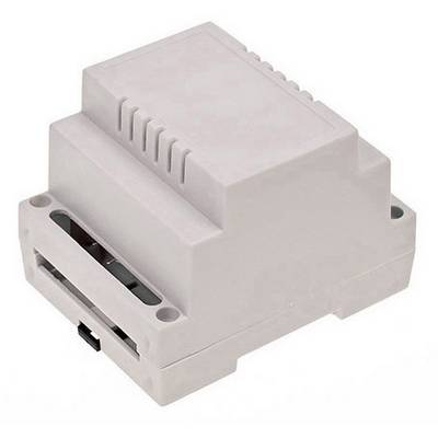 TRU COMPONENTS TC-7910876 DIN rail casing 70 x 89 x 65 ABS-V0 Grey 1 pc(s)-0