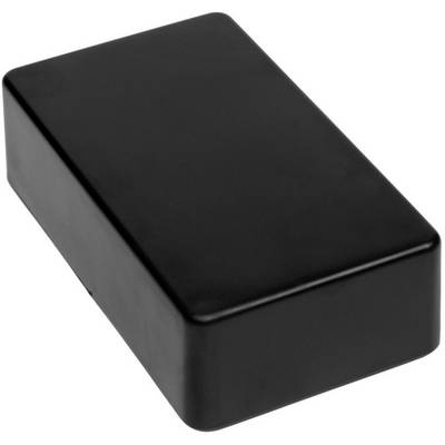 A rectangular, black plastic enclosure, designed to be flat and minimalist.