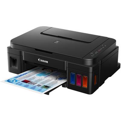 Canon PIXMA G3501 Colour inkjet multifunction printer A4 Printer, scanner, copier Wi-Fi, Ink tank system