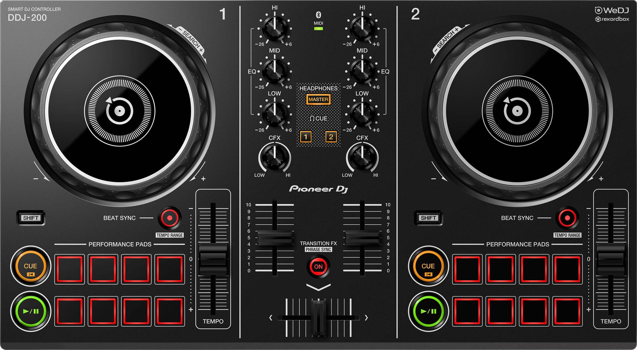 Pioneer DJ DDJ-200 DJ controller