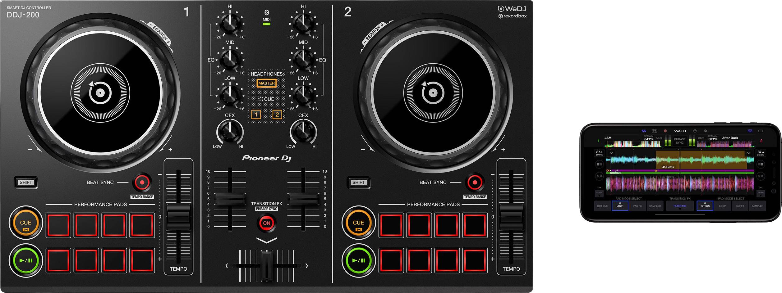 Pioneer DJ DDJ-200 DJ controller