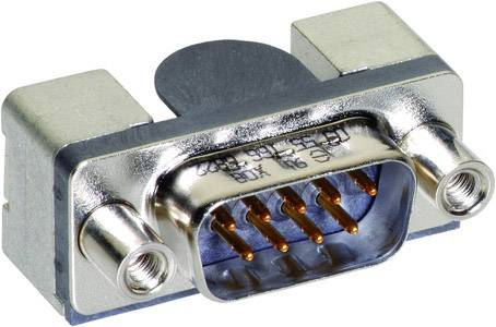 D-Sub connector with metal housing and five pins, suitable for various electronic connections and communication applications.