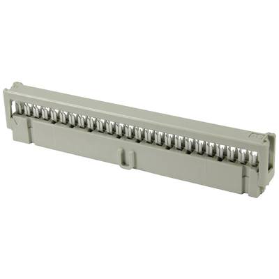 Harting 09185506813 Edge connector (sockets) Contact spacing: 2.54 mm No. of rows: 2 1 pc(s)