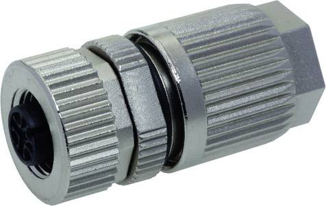 Metal plug with ridged sides, cylindrical shape, multiple components visible.