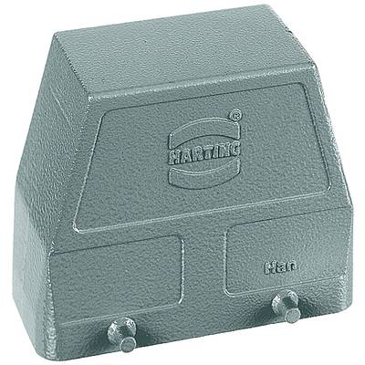 HARTING Metal Han Enclosure. Robust, rectangular shell, suitable for industrial connector applications.