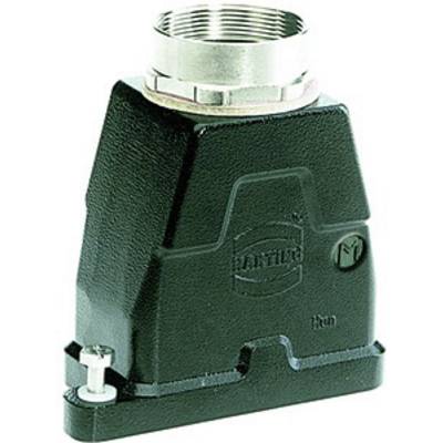 'Industrial plug housing, robust design, with insertion and mounting mechanism, suitable for demanding applications.'