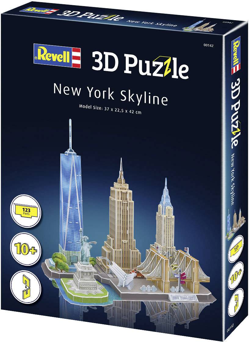 RV New York Skyline 00142 3D-Puzzle New York Skyline 1 pc(s)-3