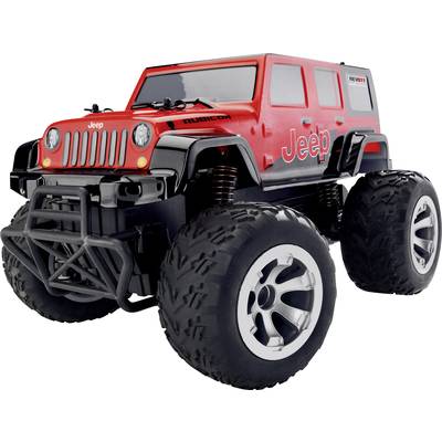 Revell Control 24464 Jeep® Wrangler Rubicon 1:18 RC model car for beginners Electric ATV  