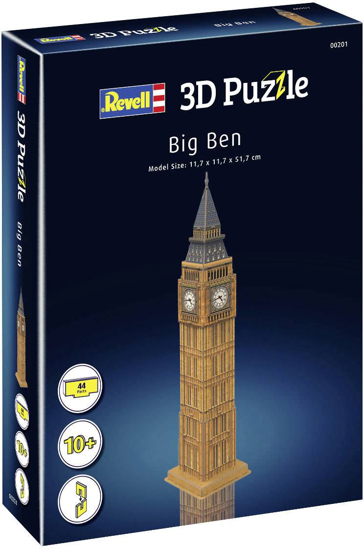 3D Puzzle Big Ben 00201 3D-Puzzle Big Ben Tower 1 pc(s)-4