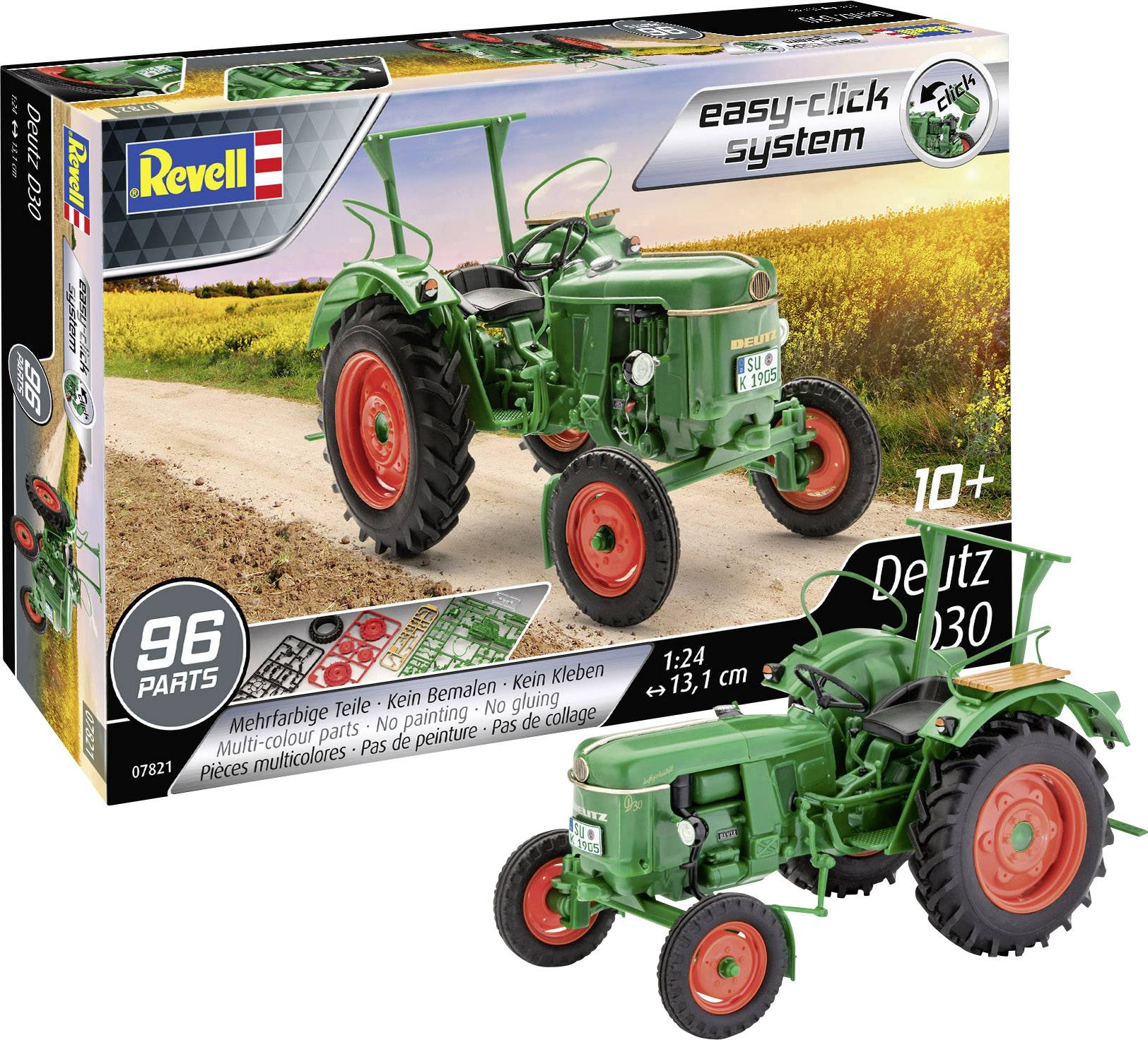 Revell 07821 Tractor assembly kit 1:24-5