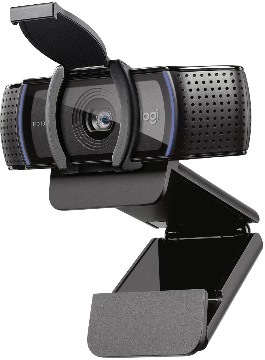 Logitech C920s HD Pro Full HD webcam 1920 x 1080 Pixel, 1280 x 720 Pixel Clip mount